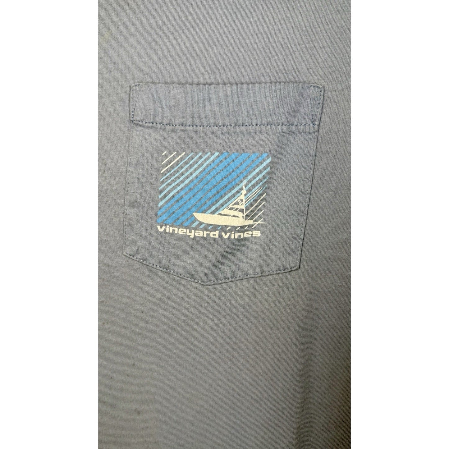Vineyard Vine Short Sleeve T-shirt Sailboat Size XS