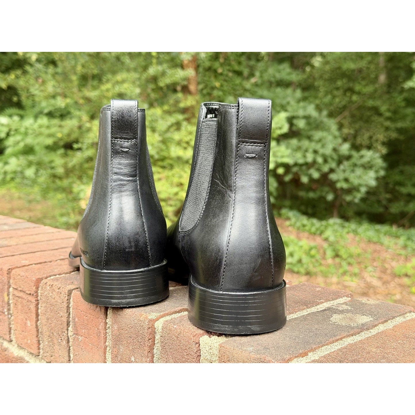 COLE HAAN Hawthorne Men’s Chelsea Boots Black Leather Size 11.5 M NWOT