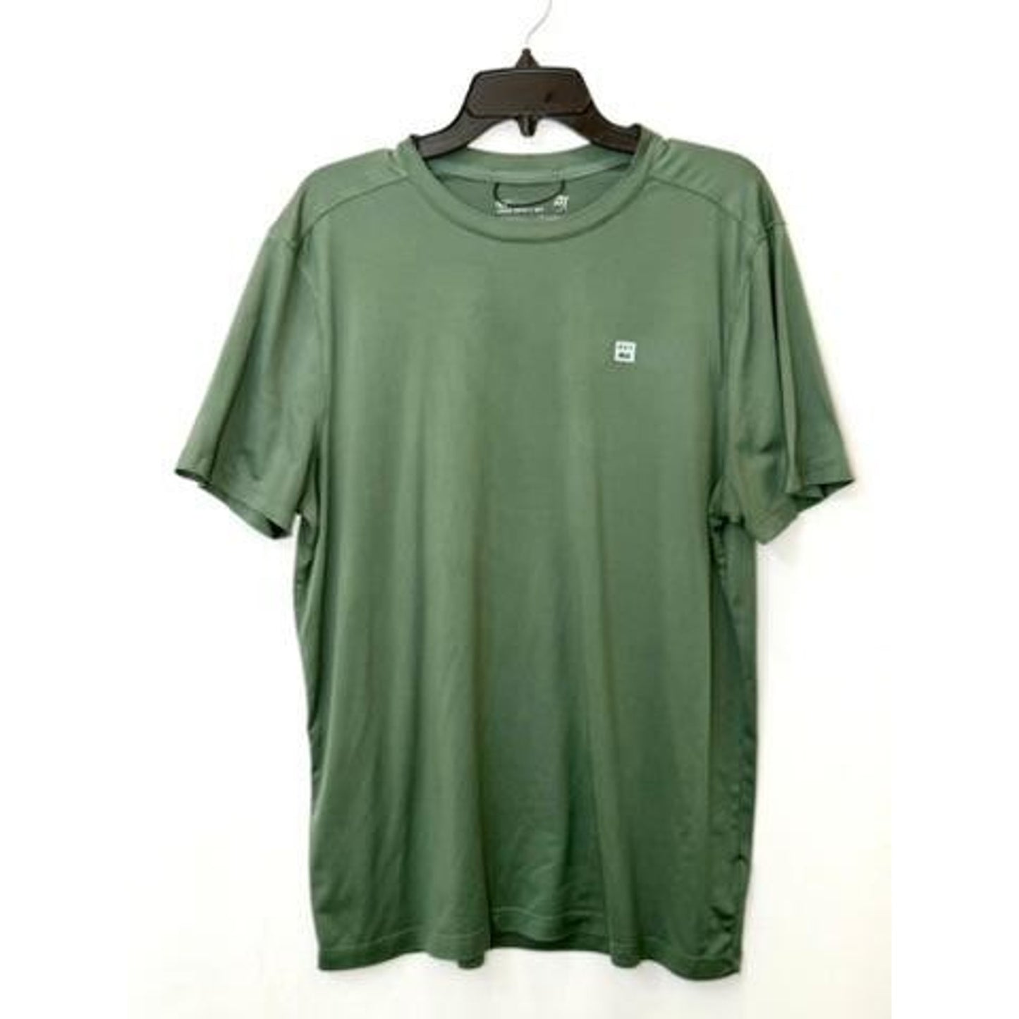 Avalanche Outdoor Supply Co Mens Large Green Polyester Spandex T-Shirt CAM237