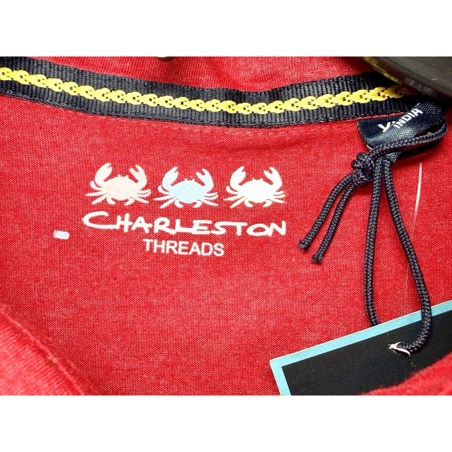 Charleston Threads Men Polo Shirt Size XXL 2XL Pink Coral Heathered NWT Pocket