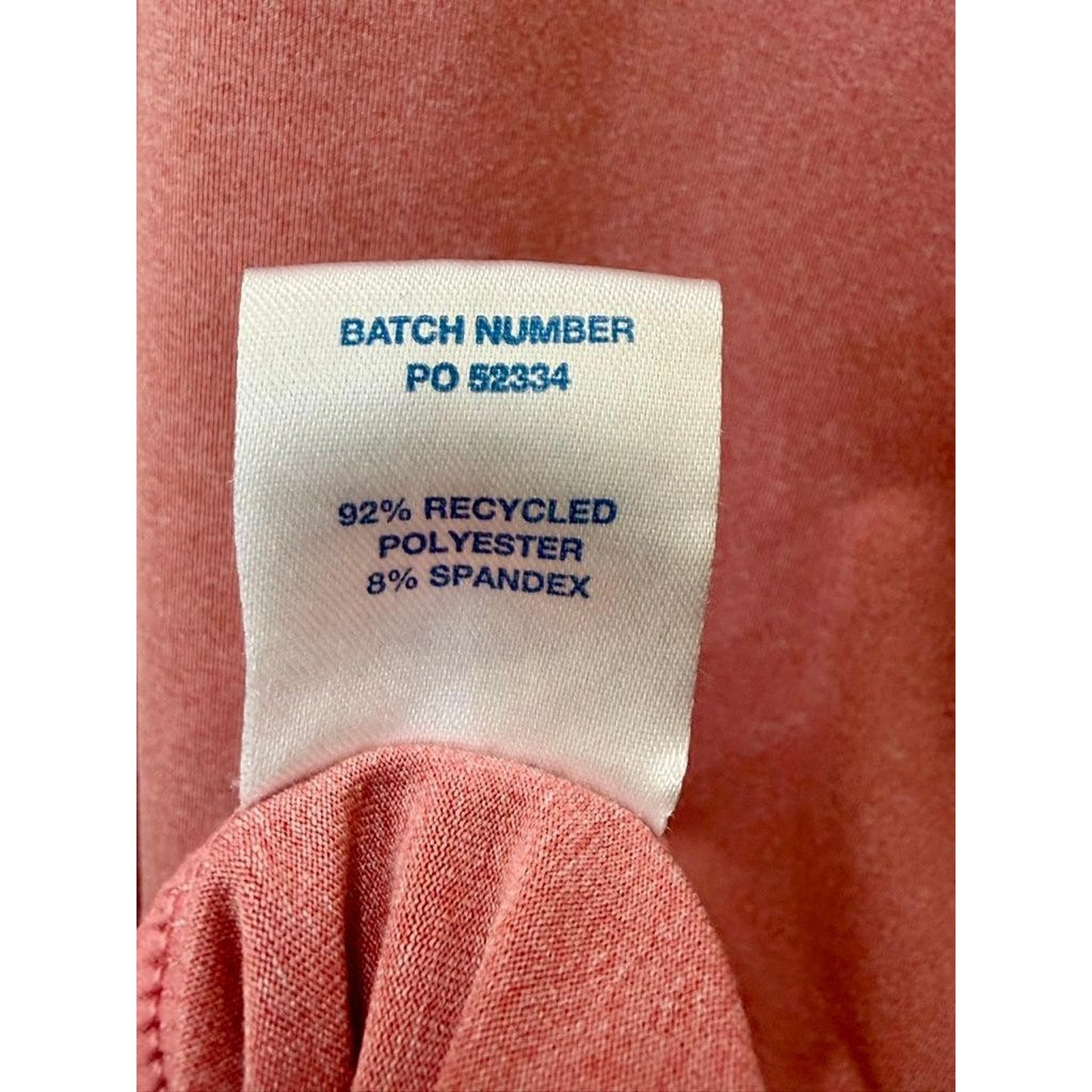 AFTCO Fishing Shirt Mens Large Salmon Pink Long Sleeve Sun Protection