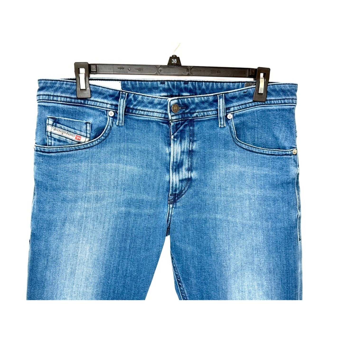 Diesel Thommer Slim Jeans Mens 36x32 Blue Stretch Denim 0C9MB