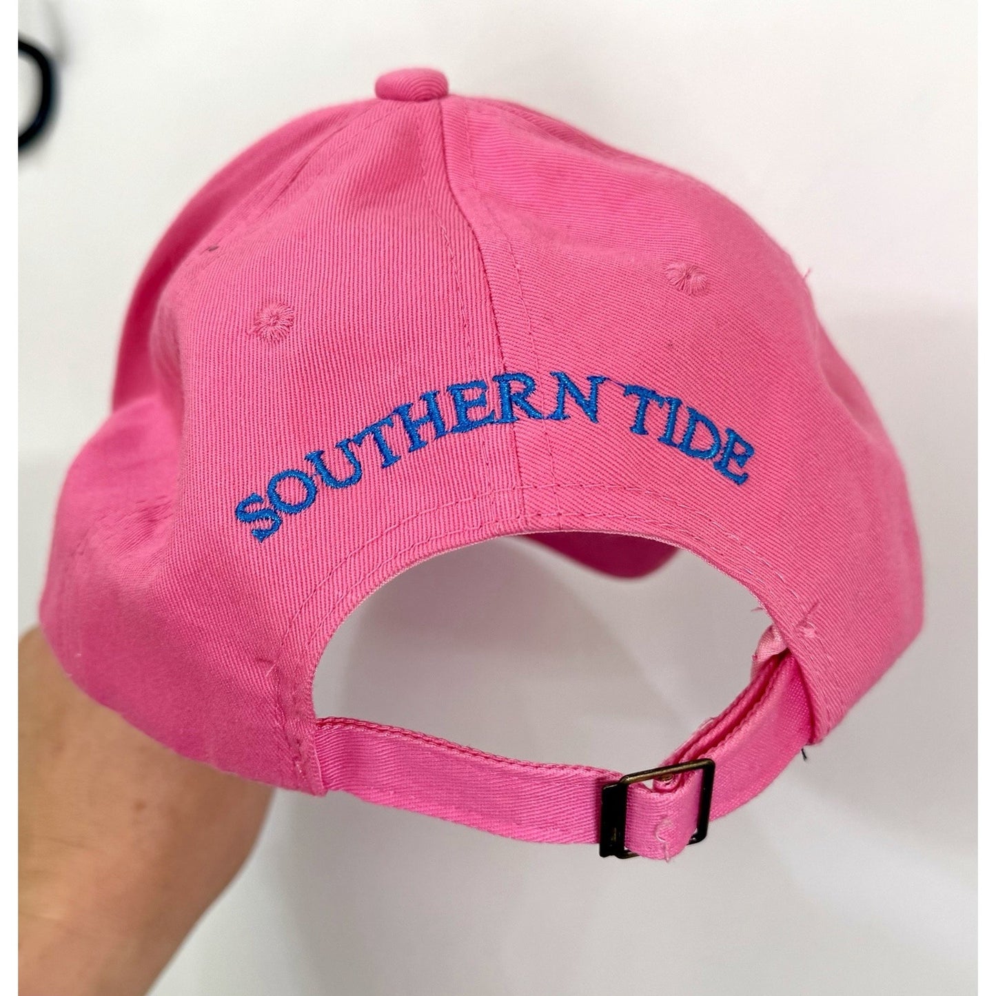 Southern Tide Womens Pink Ball Cap Hat Adjustable Baseball