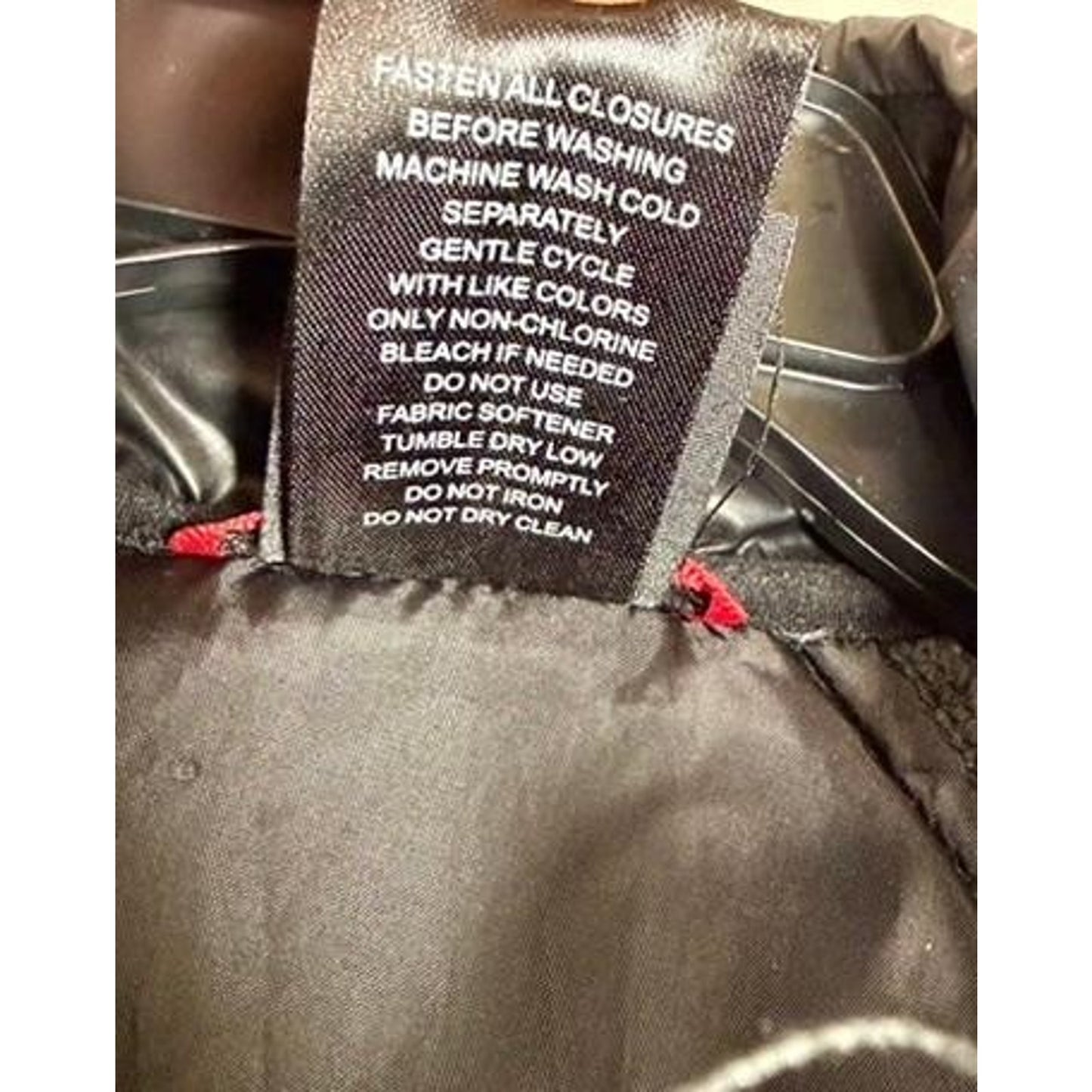 Gerry Womens Quilted Hybrid Jacket Large Black Gray Full Zip Hooded Fleece