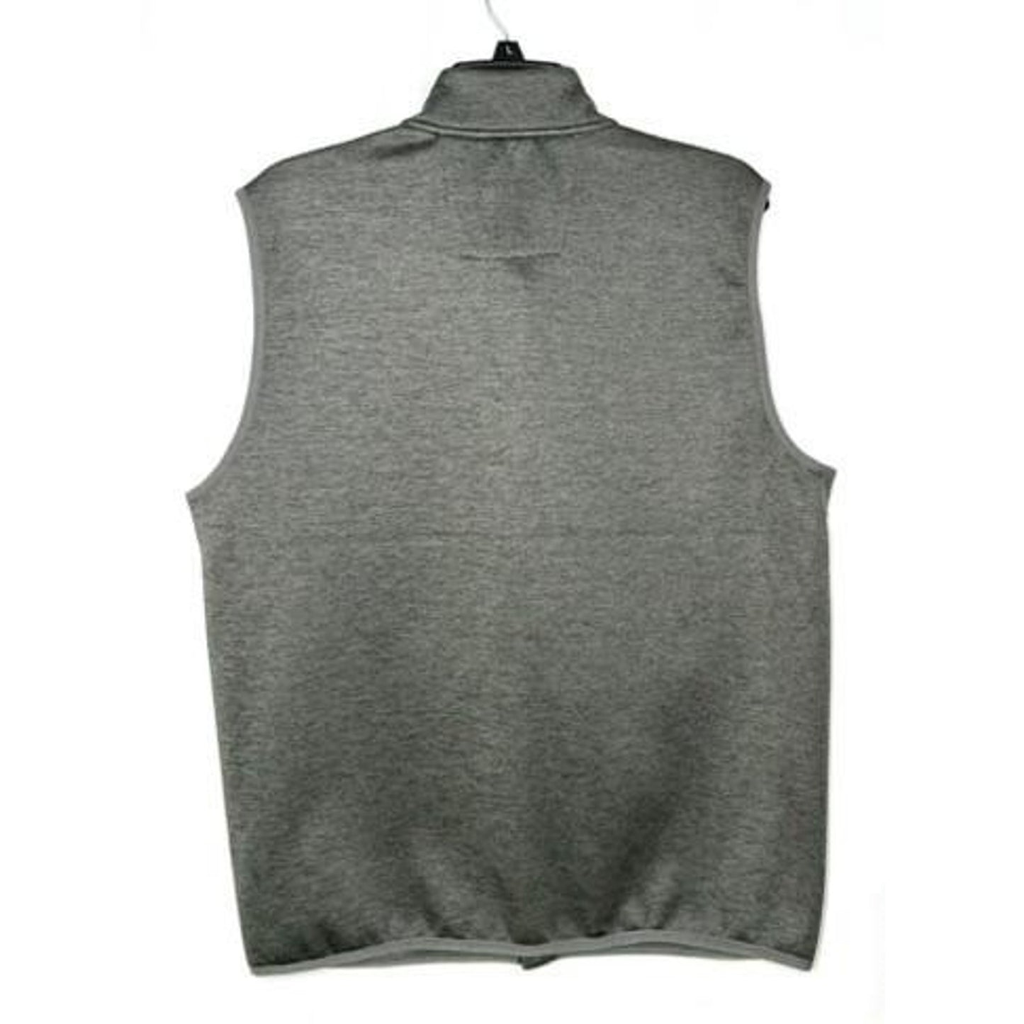 Huk Fishing Vest Mens Medium Gray Fleece Lined Full Zip Performance Gilet NWOT