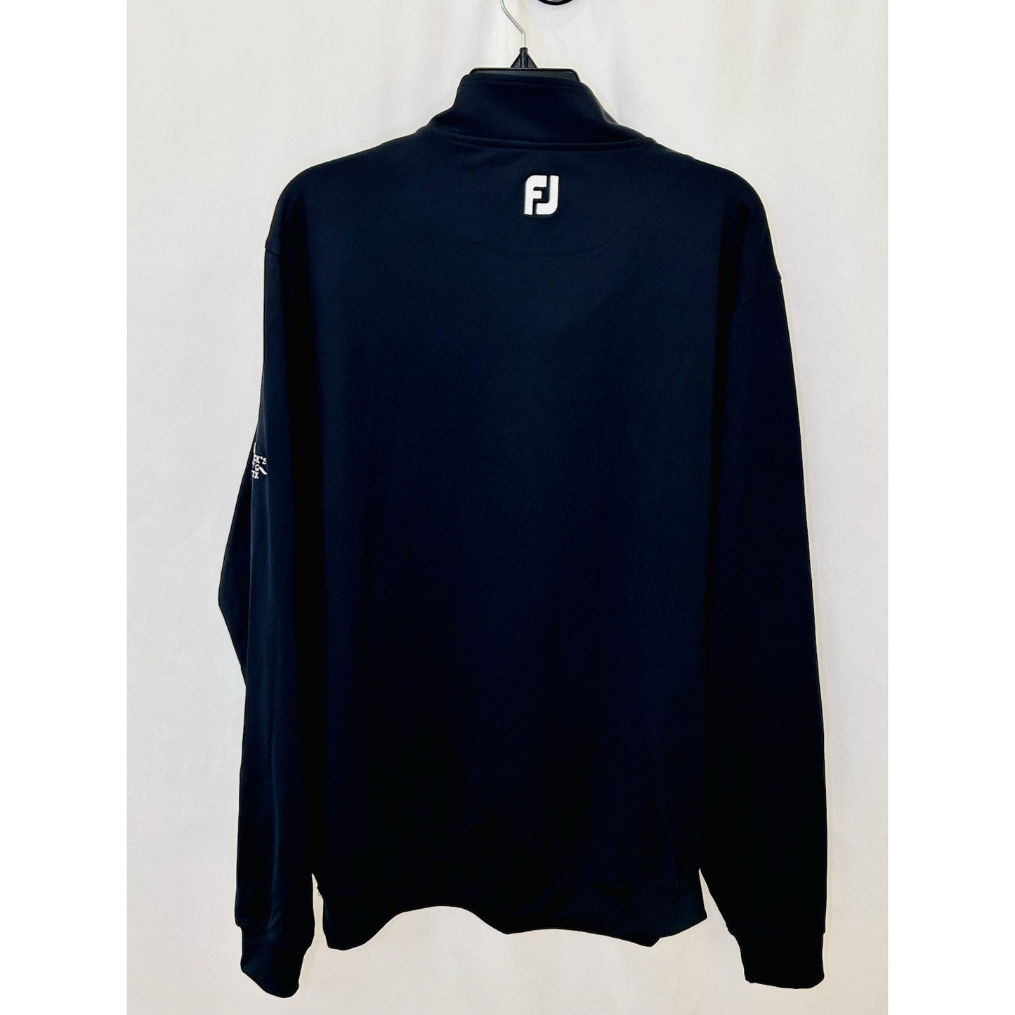 FootJoy Men's 1/4 Zip Golf Performance Pullover | Men’s XL | Black | Outdoors