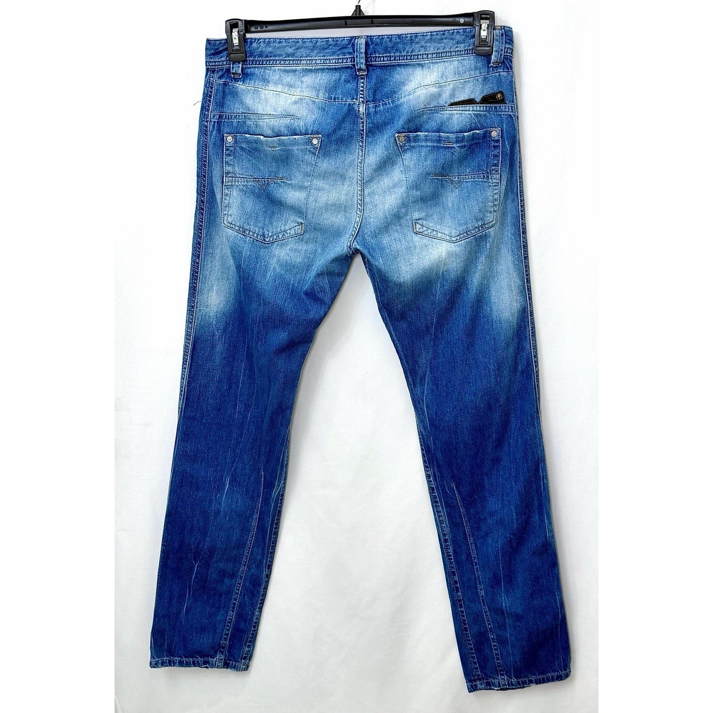 Diesel Industries DARRON 0823S Regular-Slim Tapered Fit 3D Jeans W36 L32