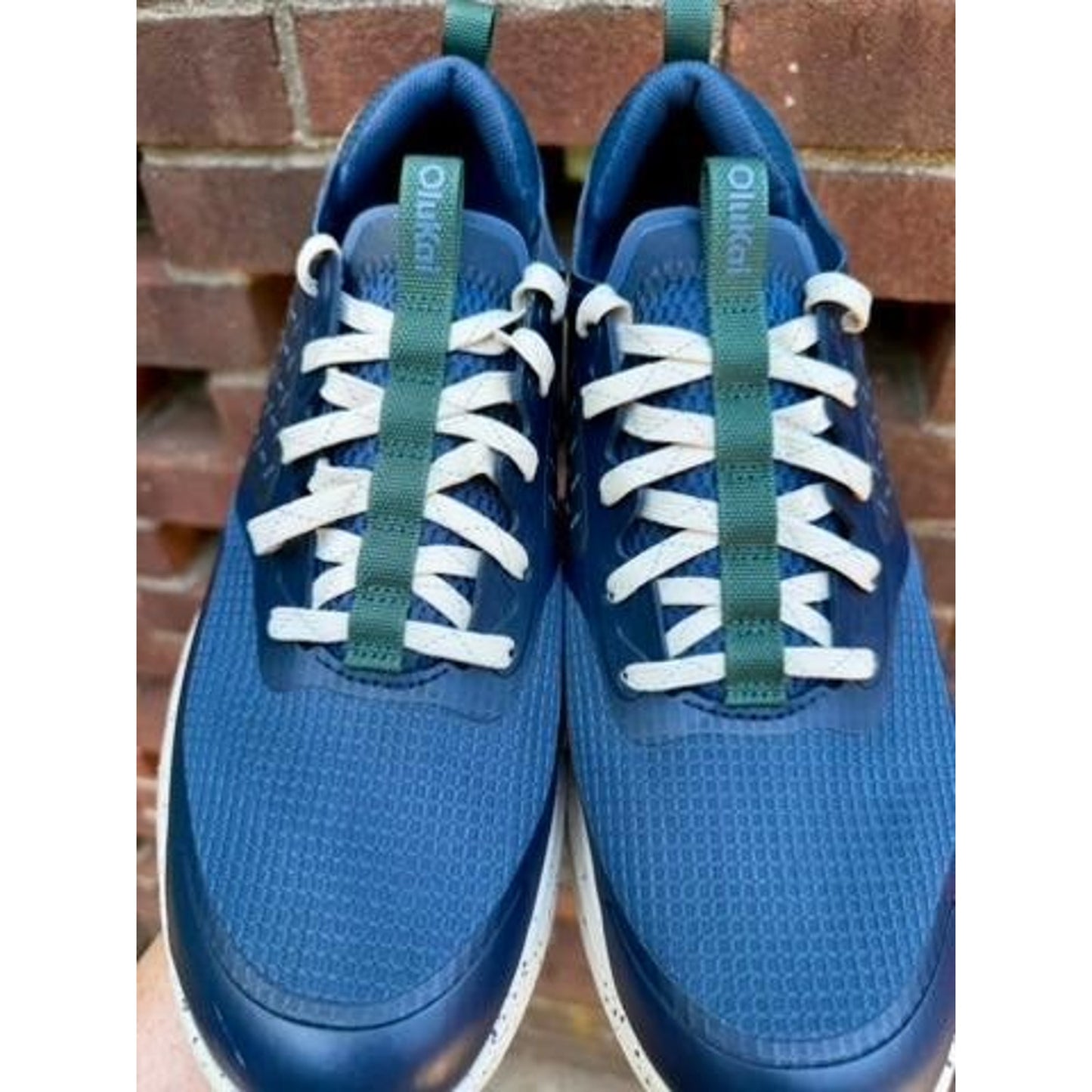 OluKai Makiki Mens Blue All-Terrian Trail Hiking Casual Shoes Size 11