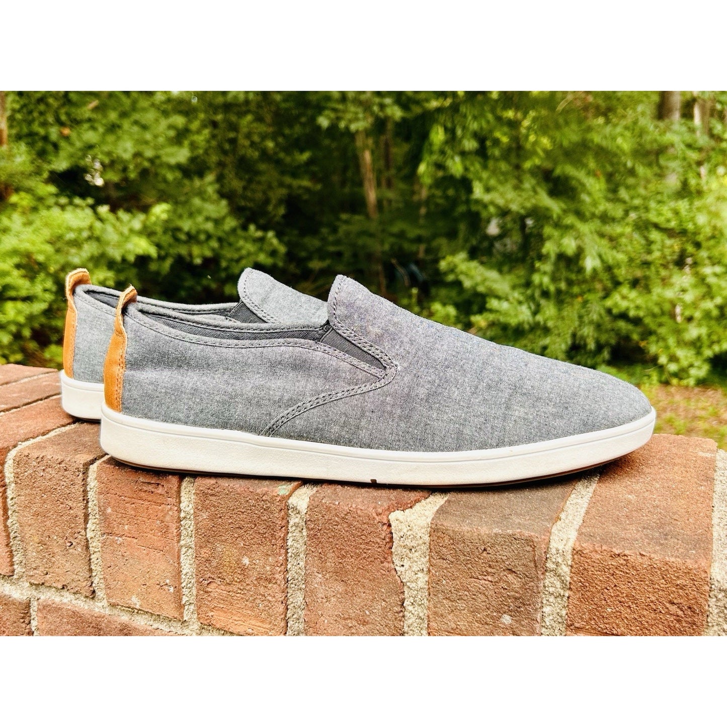 Steve Madden FELIX Casual Loafer Shoe Dark Grey MENS Size 12