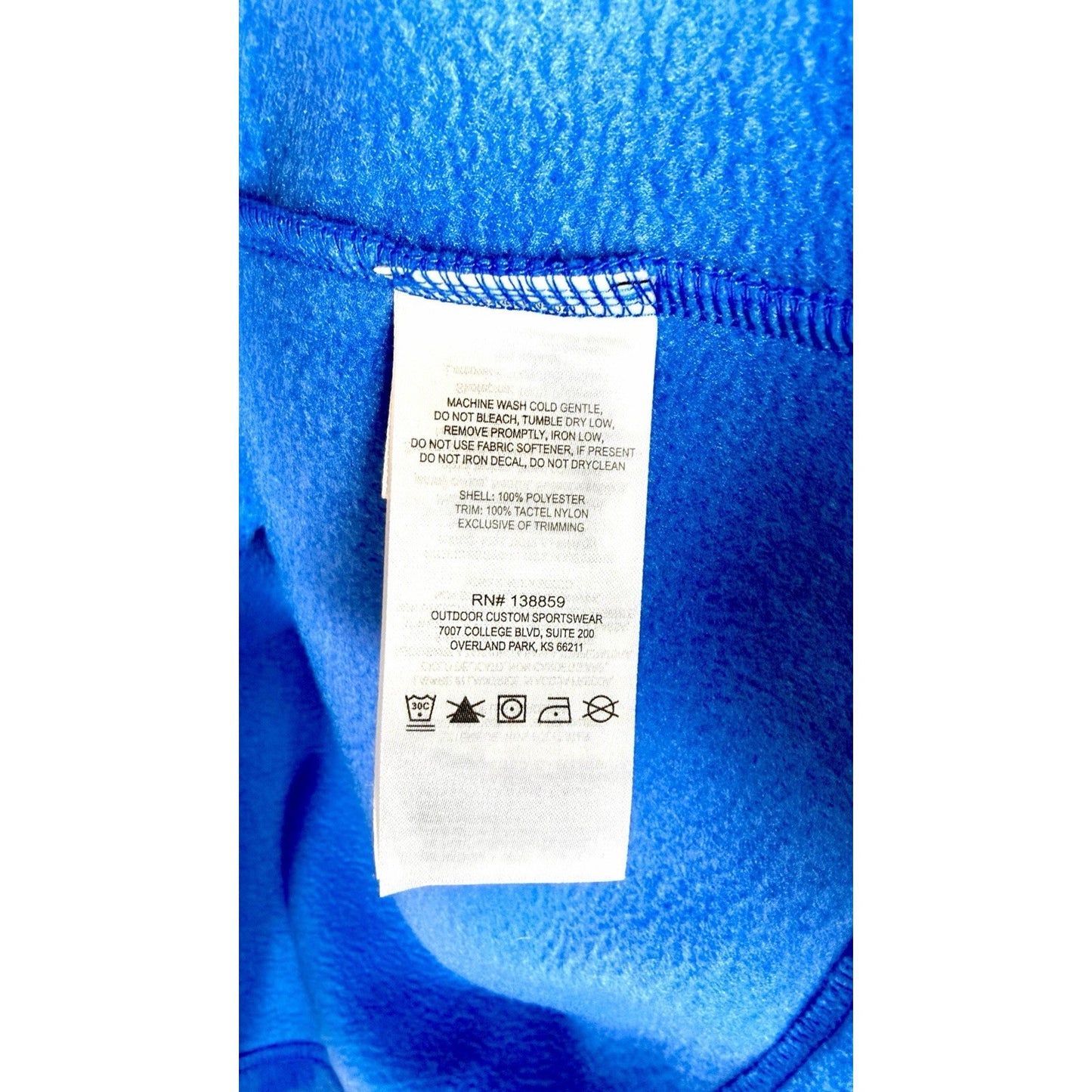 Columbia Women’s 1/4 Snap Fleece Pullover MLB Chicago Cubs Blue Large NWOT