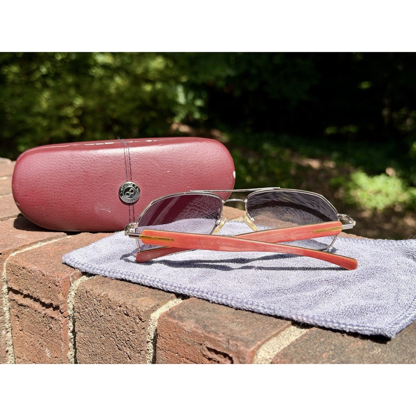 MORGENTHAL FREDERICS ICE STEALTH 60 ROS 602/H20 Sunglasses ($1695 New)