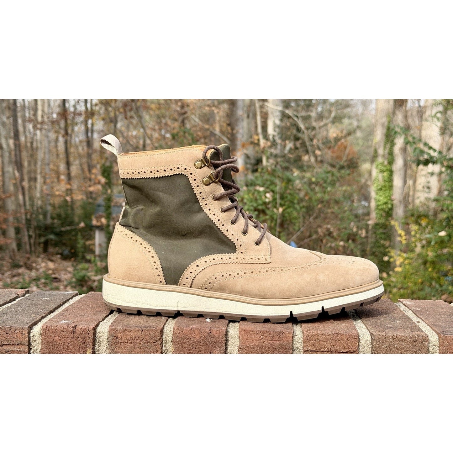 SWIMS Men’s Motion Wingtip Brogue Boots Size 11.5 New NWOT $298 MSRP