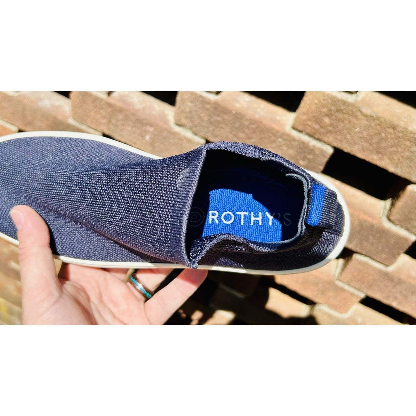 Rothy’s Women’s The Chelsea Pull-On High Top Ankle Boots Nightfall Navy Blue 9.5