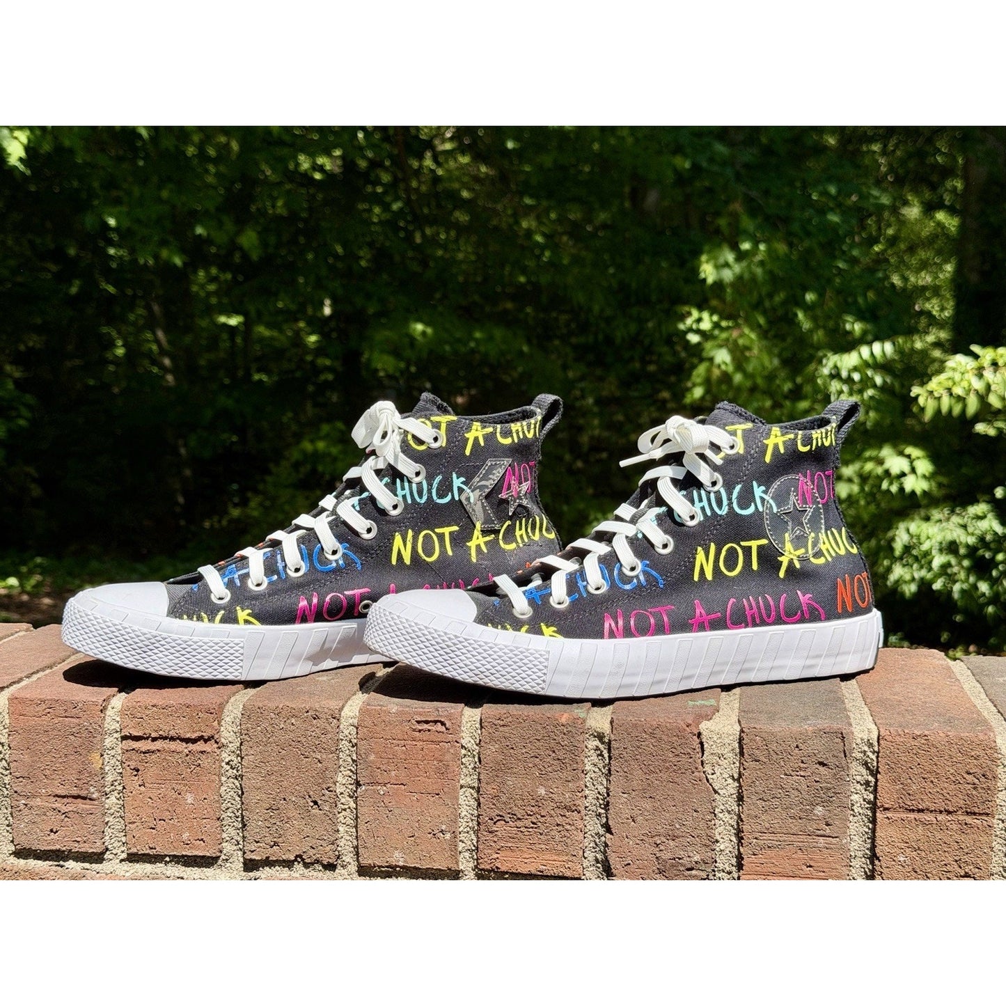 Converse UNT1TL3D High Not A Chuck Black Multi 173165C Men’s Size 11 NWOT