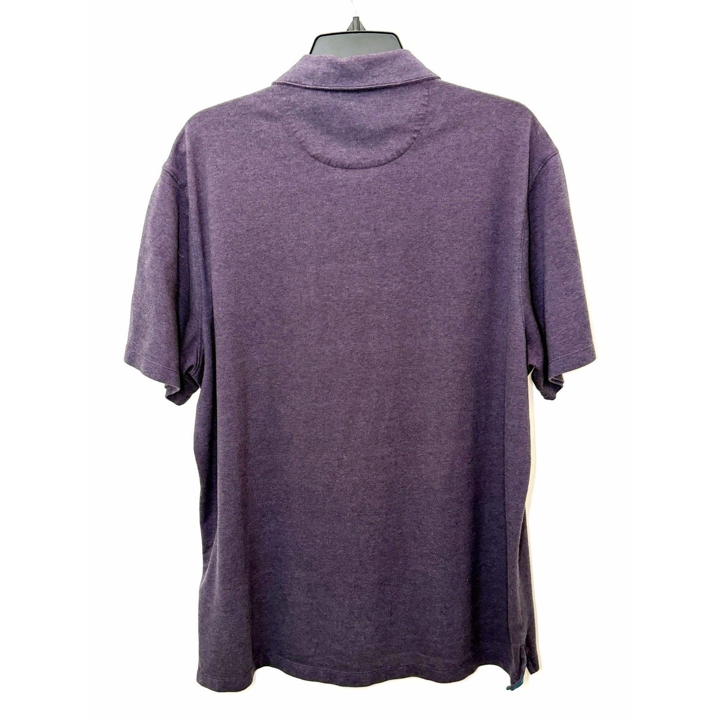 Fairlane Mens XL Performance Polo Shirt Heathered Purple Short Sleeve Golf