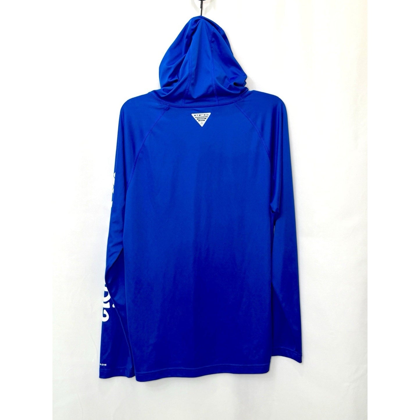 Columbia Royal Chicago Cubs Terminal Tackle L/S Hoodie T-Shirt Men’s Medium
