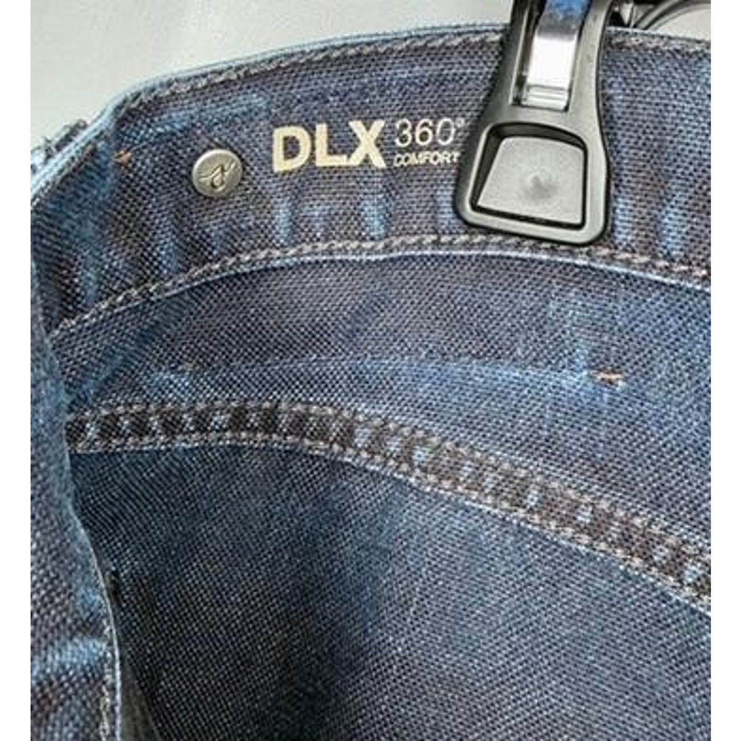 DL1961 Jeans Mens 36 Blue Denim DLX 360 Comfort Stretch Straight Leg