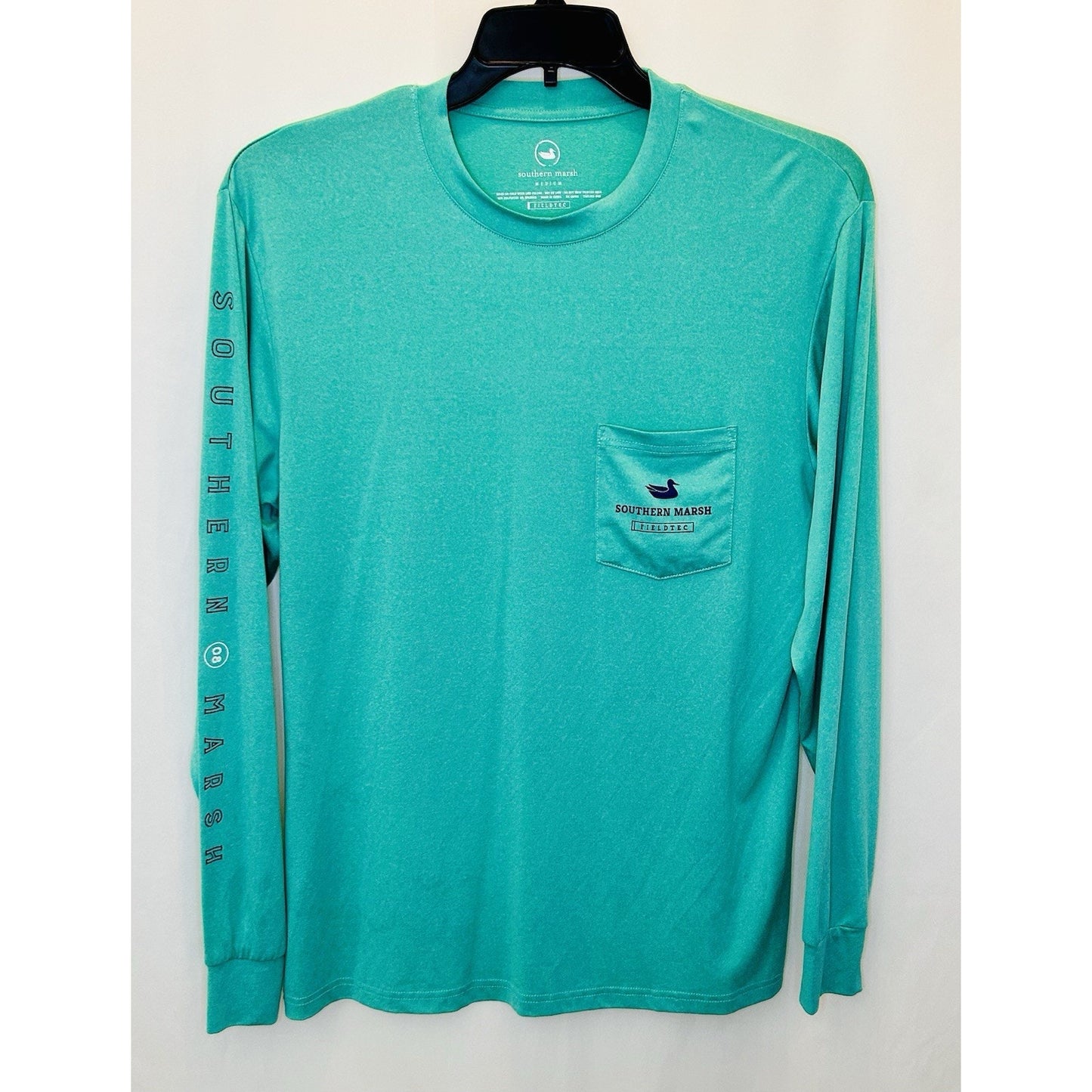 Southern Marsh FieldTec Featherlight Tee - Navigation - Mint - Men’s Medium M