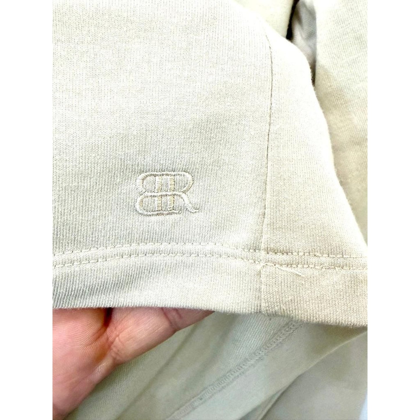 Banana Republic Top Womens Medium Beige Long Sleeve Knit Pullover Crew Neck