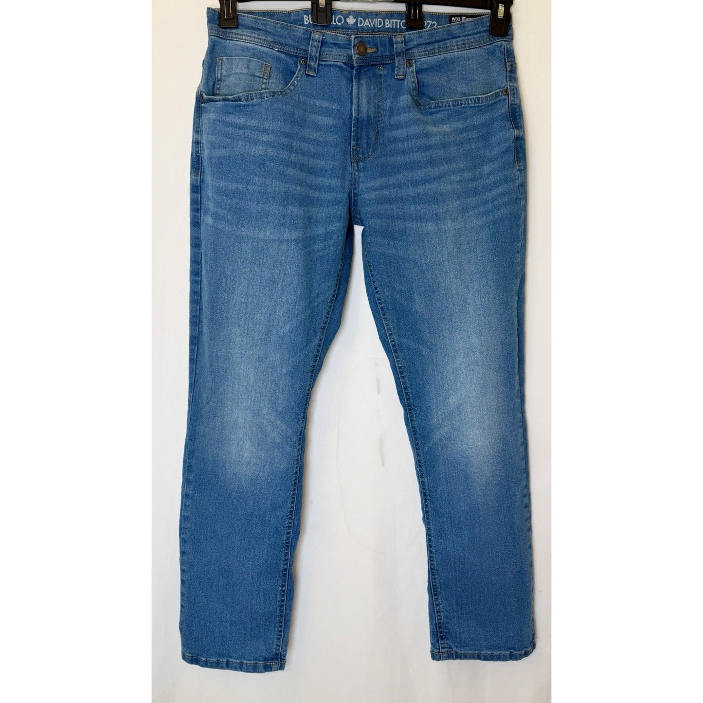 Buffalo David Bitton Men’s Slim Straight Stretch Evan-X Size 33x30 Jeans/Denim