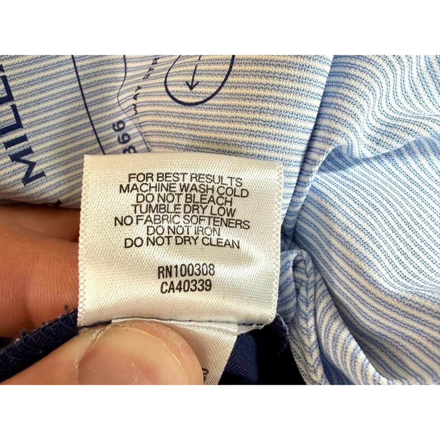 Peter Millar EB66 Classic Fit Pants Mens 33x32 Blue 5-Pocket 2-Way Stretch Golf