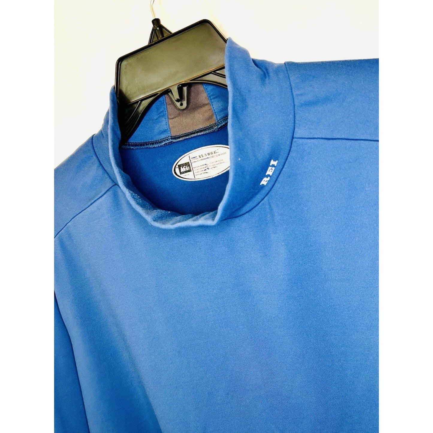 REI Co Op Mens XL Blue Lightweight Outdoor Stretch Pullover Blue