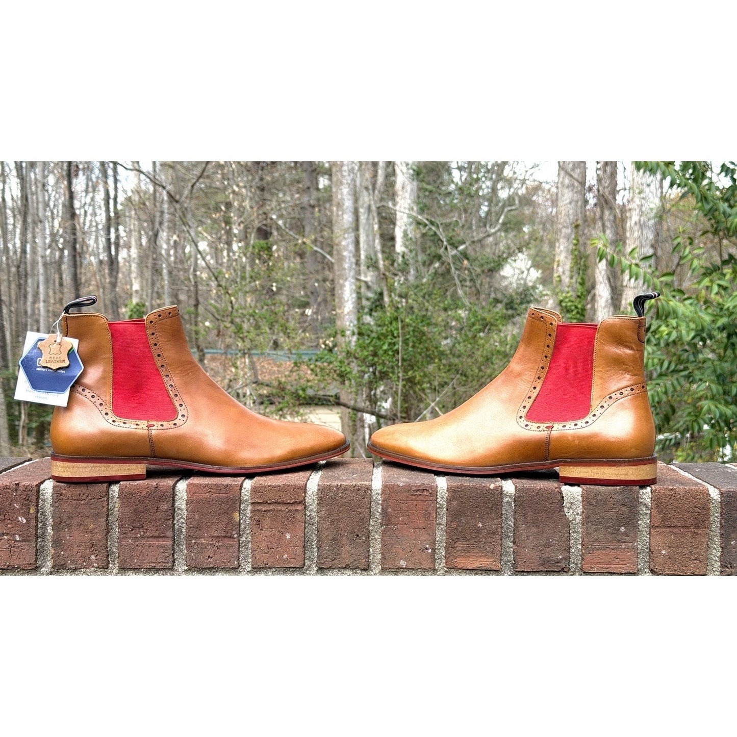 NWT Carlos by Carlos Santana Men's Mantra Chelsea Ankle Boots - Size 11.5D / New