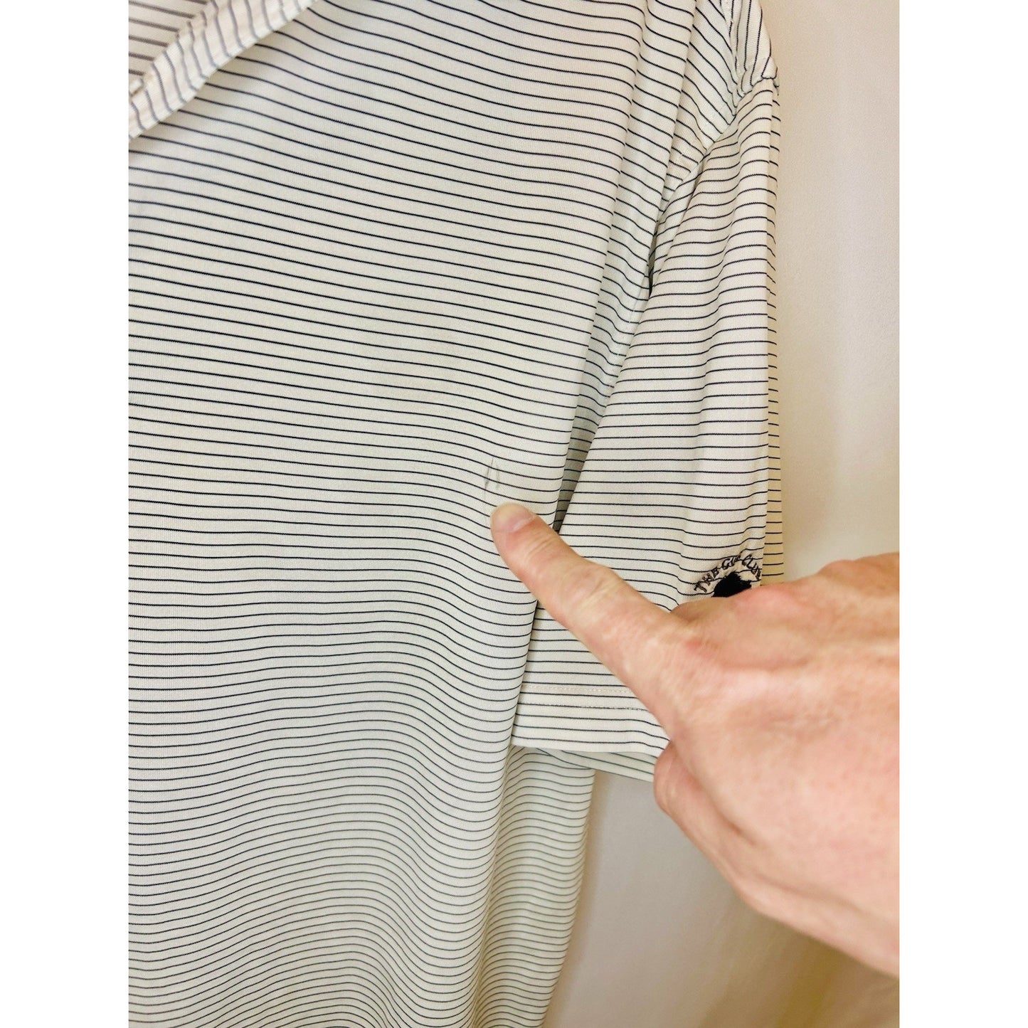 Antigua SZ L Large Mens Icon Desert Dry Xtra-Lite Golf Polo Shirt/The Golf Club