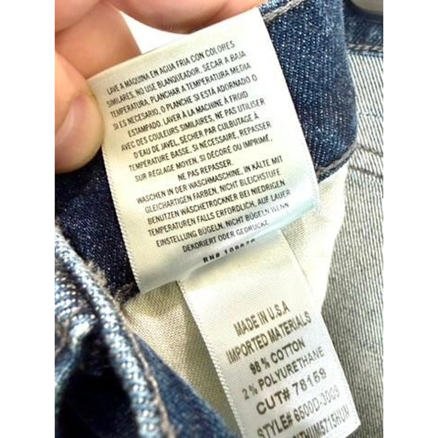 Citizens of Humanity Billy Reid Adler Tapered Classic Jeans Mens 36 Eris NWT