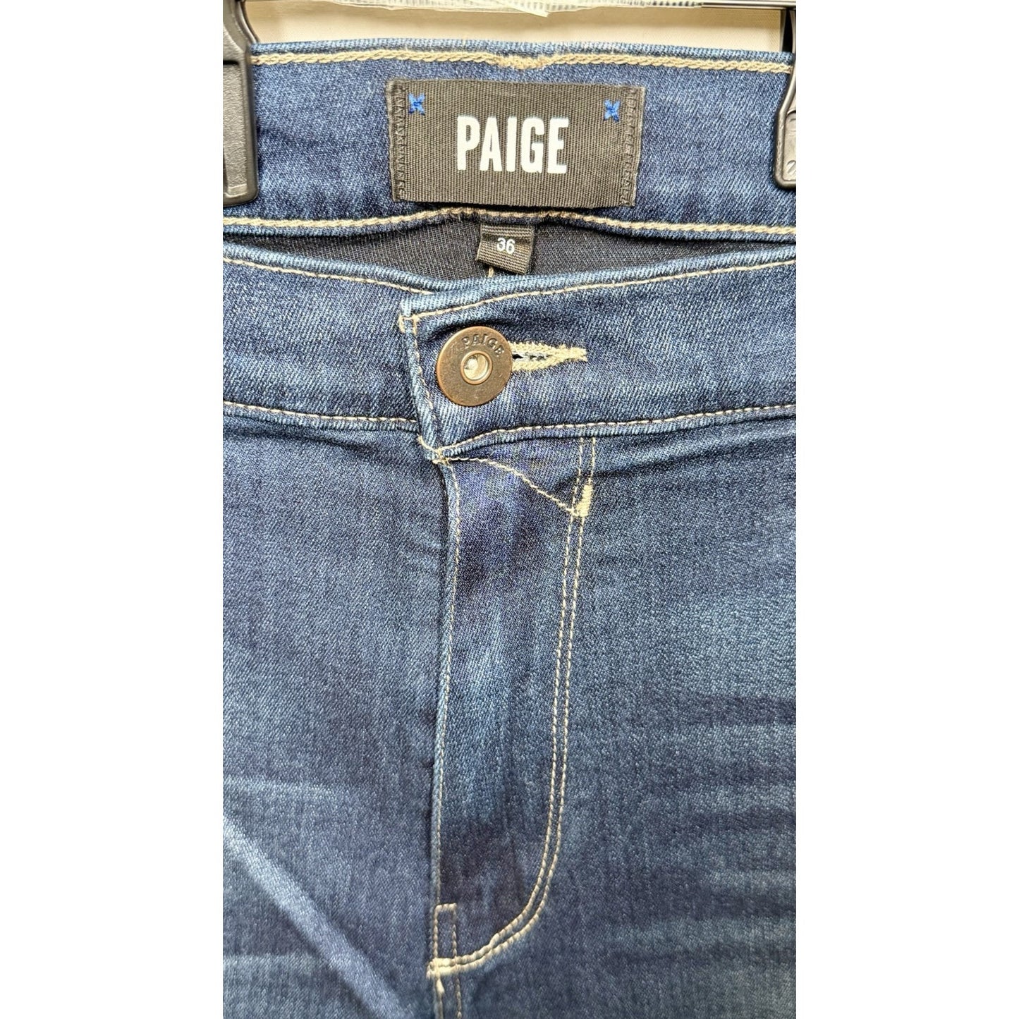 Paige Federal Jeans / Mens Size 36x32 / Stretch Slim Straight Leg ($225 New!!!!)