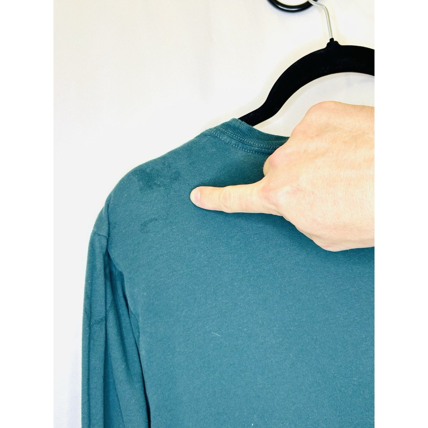The North Face Green Long Sleeve Men’s Shirt - Size Medium