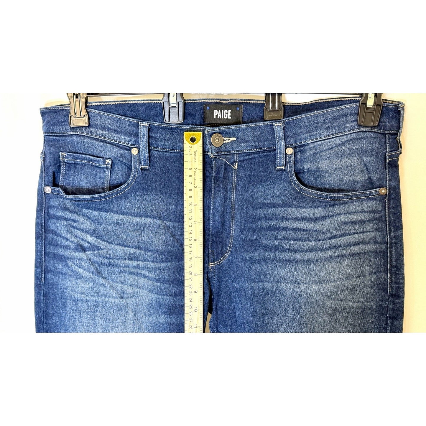 Paige Federal Jeans / Mens Size 36x32 / Stretch Slim Straight Leg ($225 New!!!!)