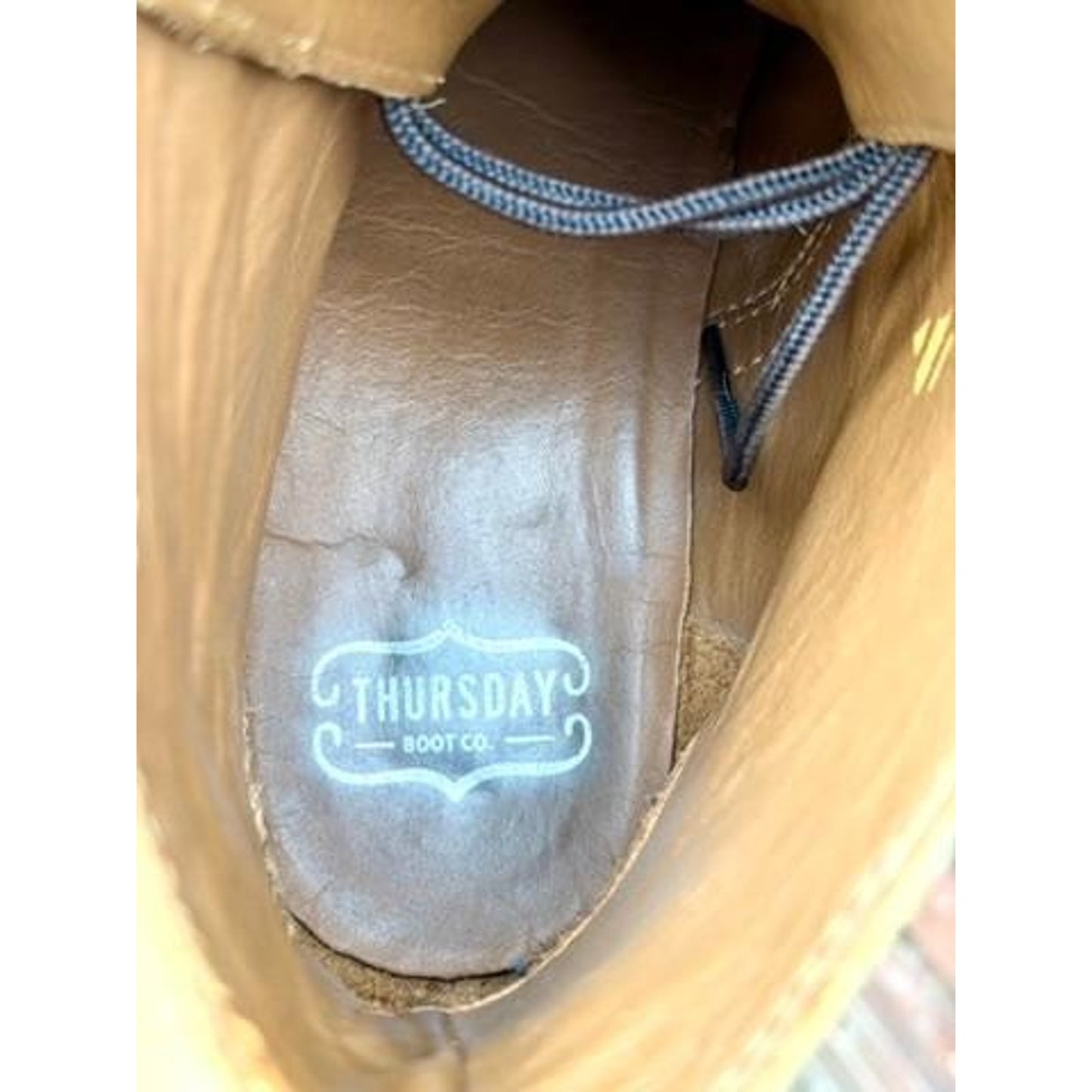 Thursday Boot Co Captain Mens 13.5 Safari Suede Cap Toe Lace Up Boots
