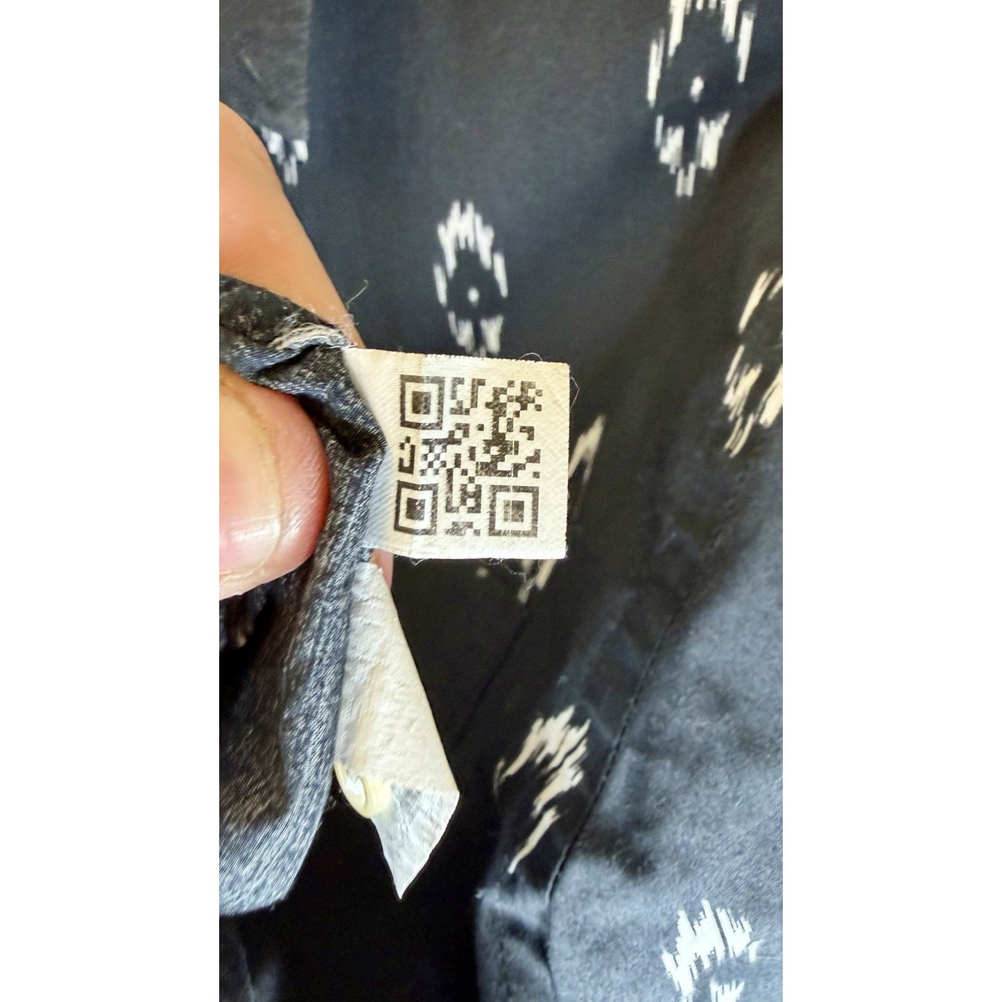 Bonobos Shirt Button Down Shirt Men L Black Southwestern Print Long Sleeve Shirt