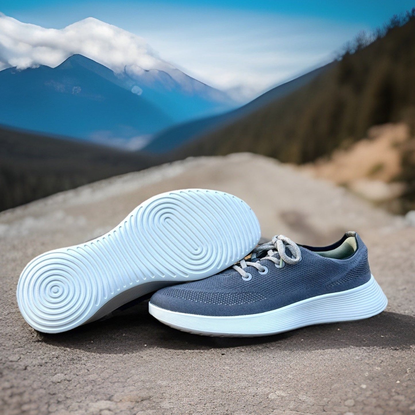 Allbirds Runner 2 - Dallol Volcano w/Box - Worn Once - Size 12.5 - Stormy Grey