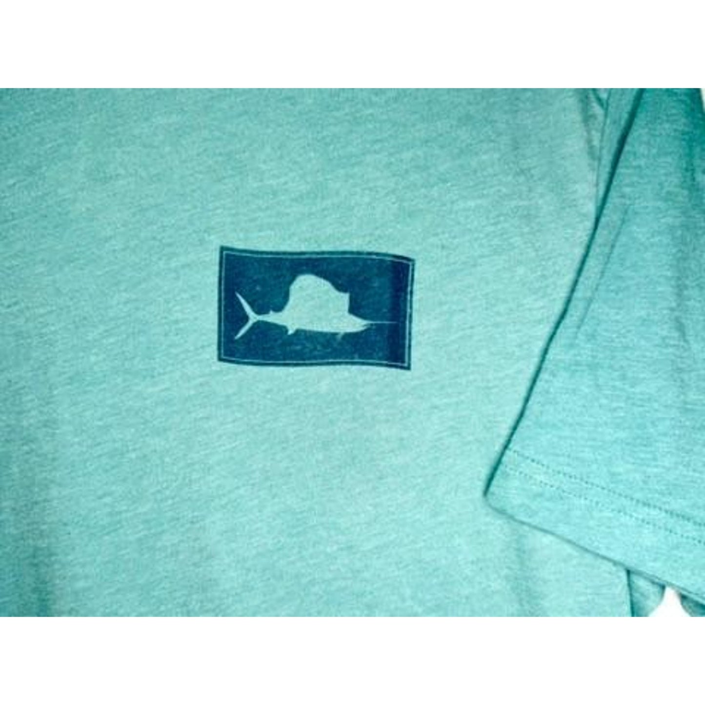 Sailfish Brewing Company 8th Anniversary T-Shirt Mens Teal Green Graphic Tee