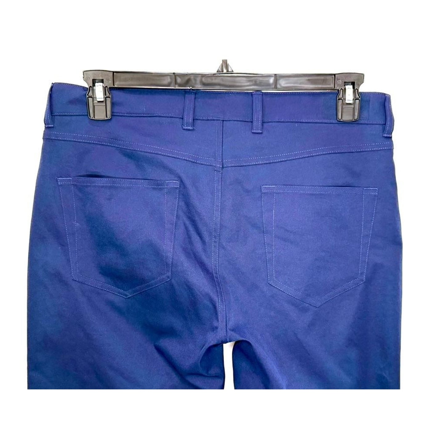 Peter Millar EB66 Classic Fit Pants Mens 33x32 Blue 5-Pocket 2-Way Stretch Golf