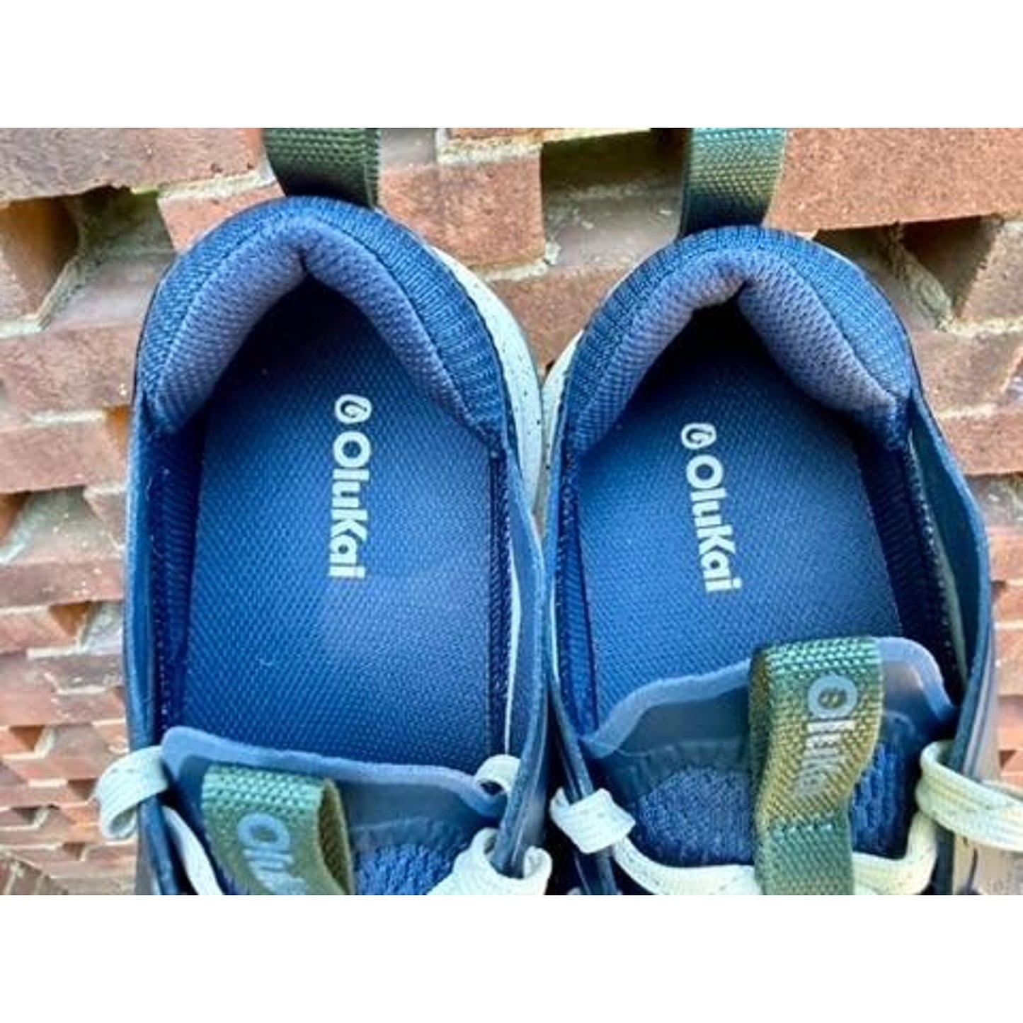 OluKai Makiki Mens Blue All-Terrian Trail Hiking Casual Shoes Size 11