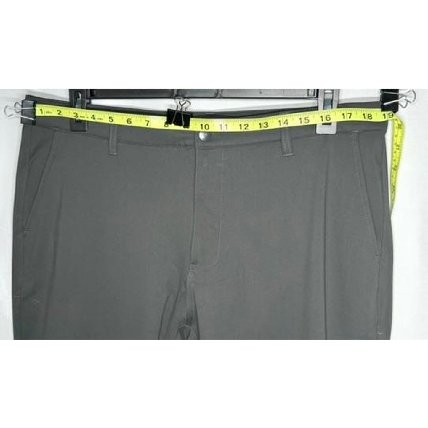 Quince ProTech Golf Pants Mens 36x32 Steel Grey Performance Stretch Chino