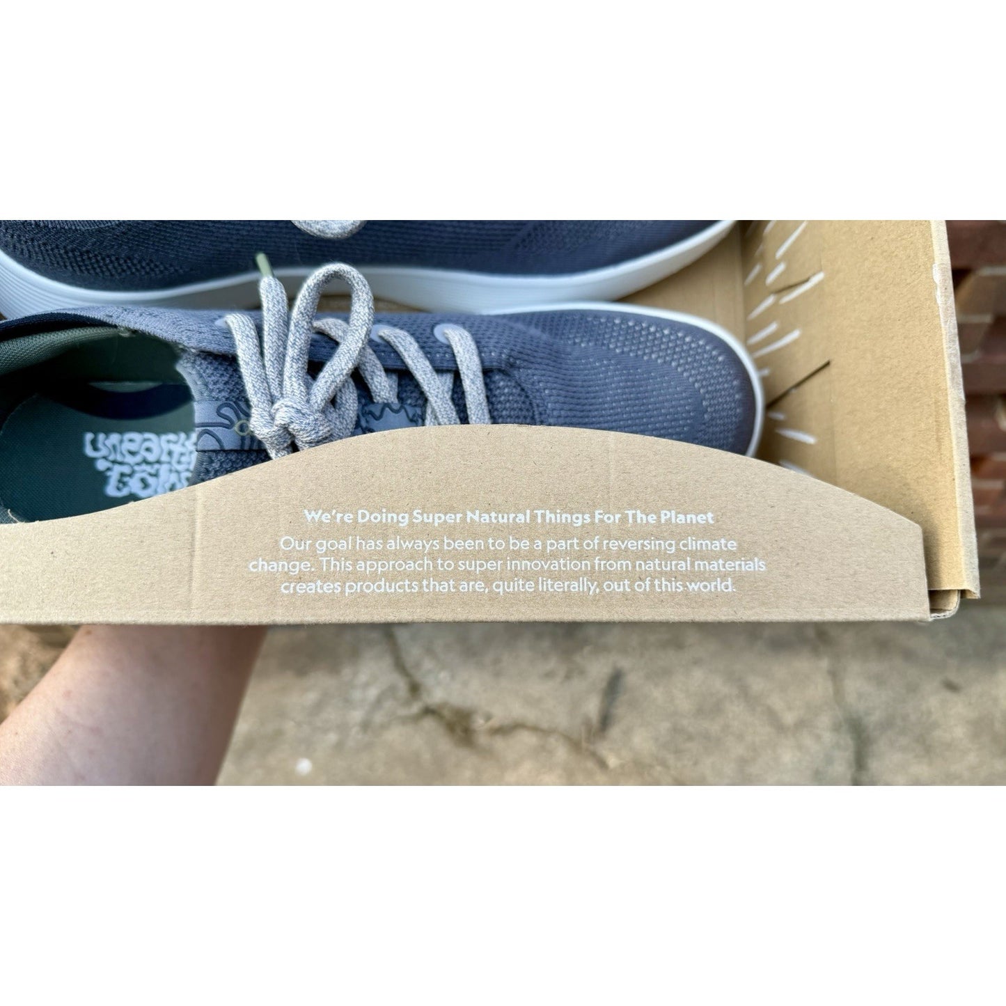 Allbirds Runner 2 - Dallol Volcano w/Box - Worn Once - Size 12.5 - Stormy Grey