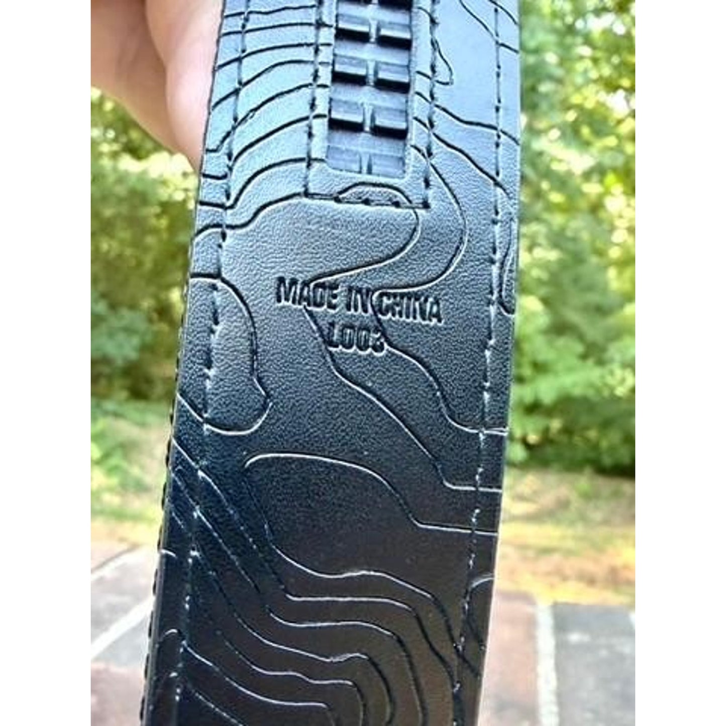 NWT Mission Belt Swat Black Nylon Ratchet Belt Mens XXL 40mm No Holes Adjustable