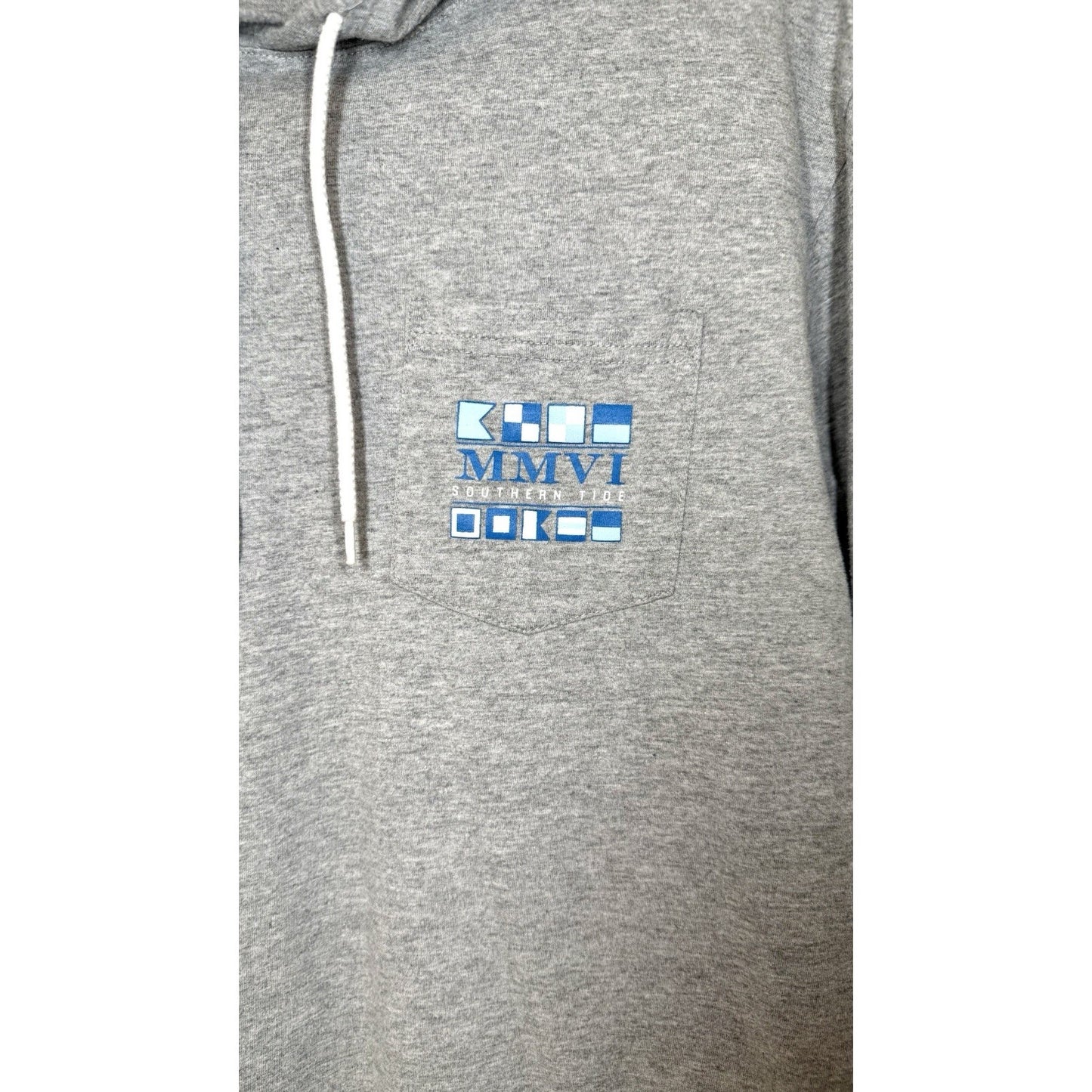 Southern Tide Hoodie Men’s Medium Pullover Sweatshirt MMVI Graphic Design
