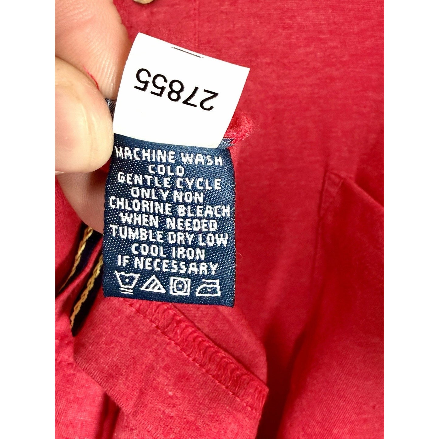 Charleston Threads Men Polo Shirt Size XXL 2XL Pink Coral Heathered NWT Pocket