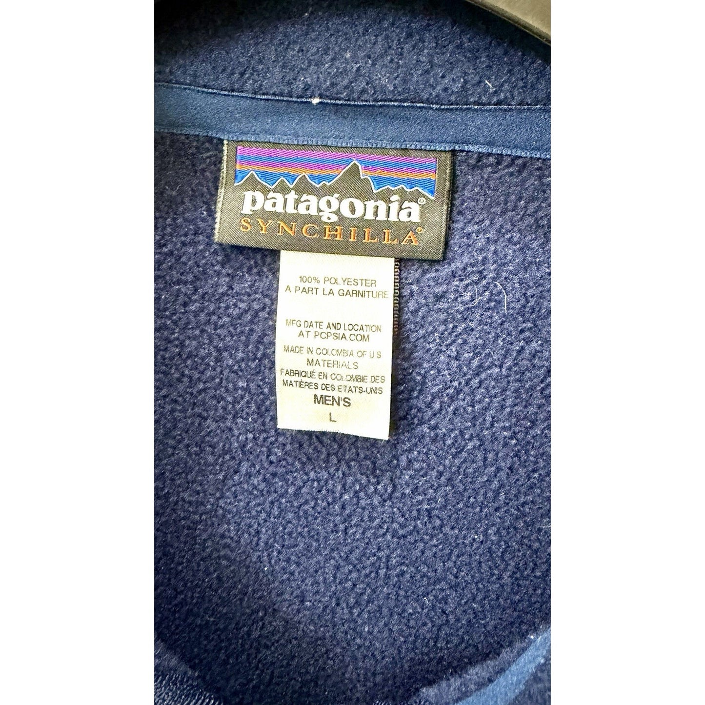 Patagonia Men’s Simple Synchilla® Full Zip Fleece Jacket