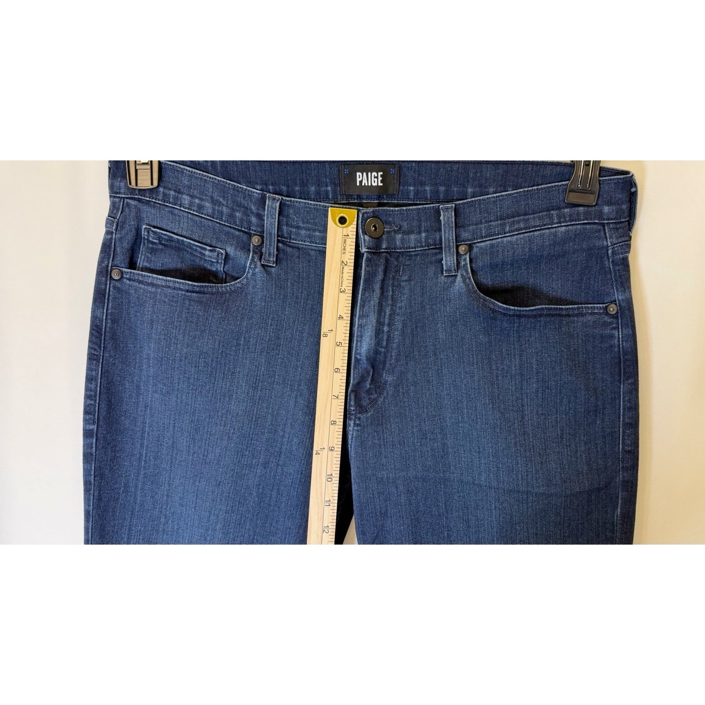 Paige Federal Jeans / Mens Size 36x30 / Stretch Slim Straight Leg ($225 New!!!!)