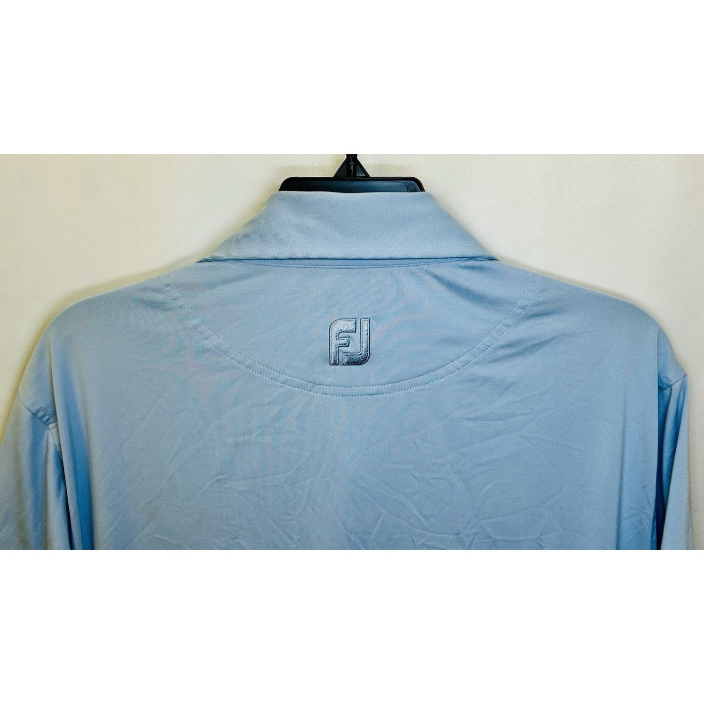 FJ Footjoy Men’s Light Blue Performance Golf Polo / 1984 Edition / Size Small