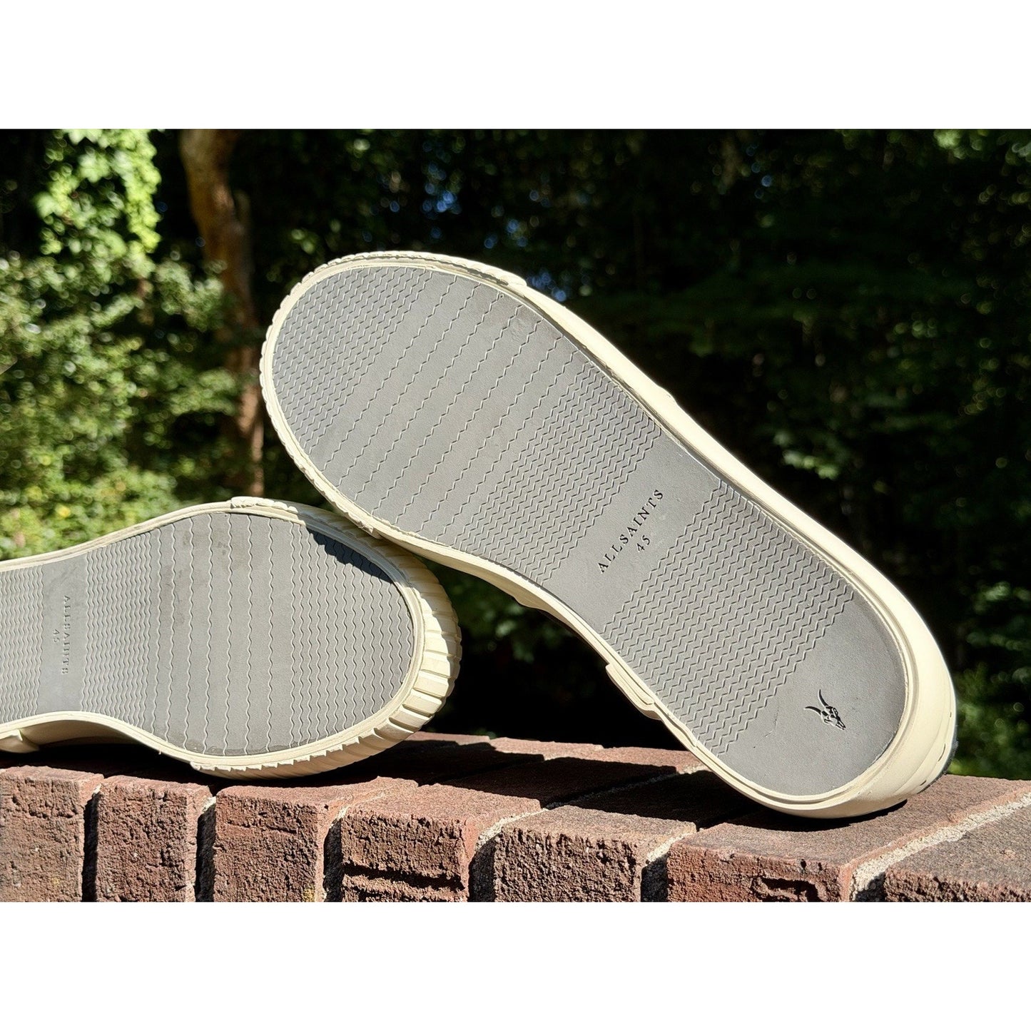Allsaints London Spitalfields Slip On Cube Low Top Sneakers Men's 12 US 45 EU