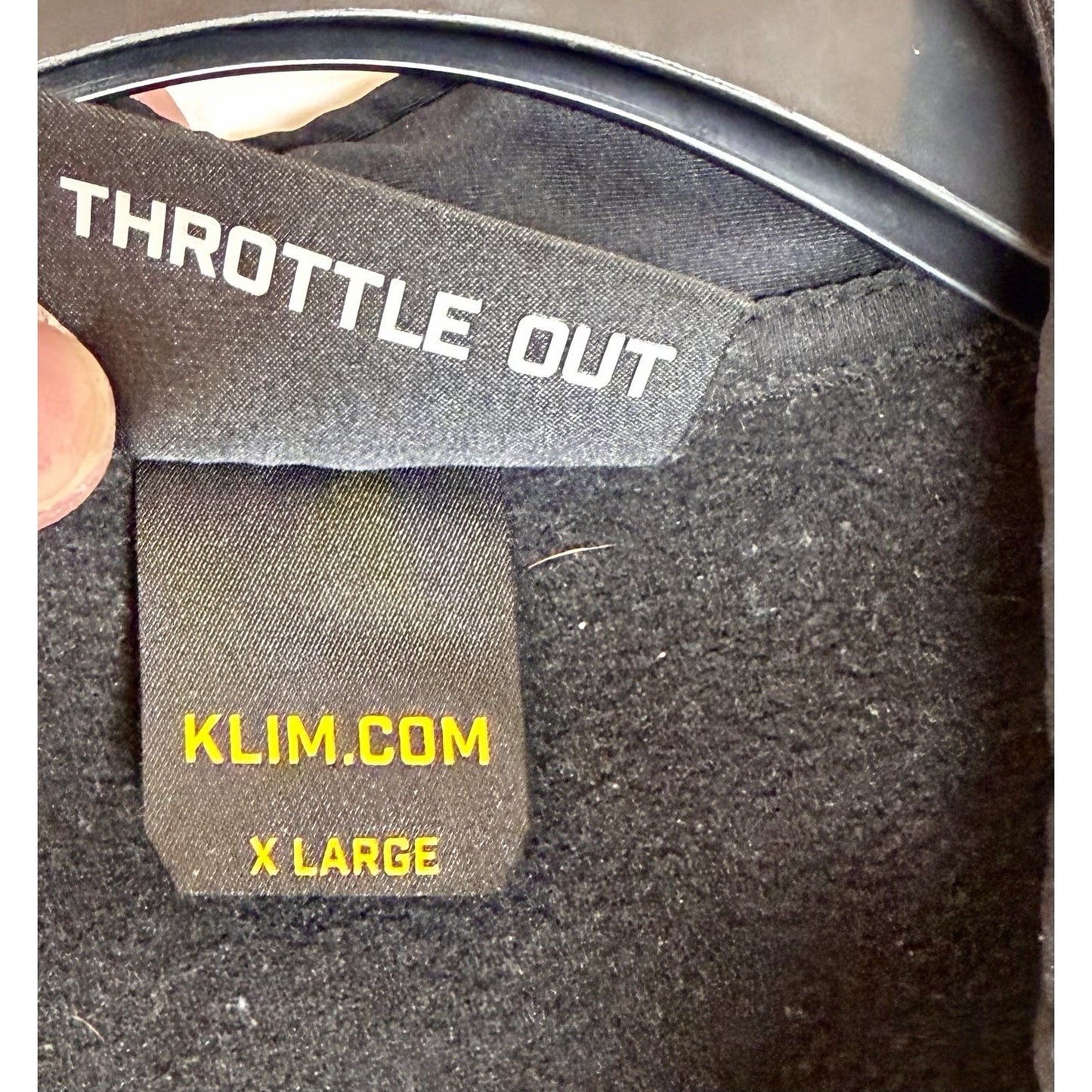 KLIM INFERNO JACKET - Black / CONCEALMENT - Size XL - Mid Layer Jacket