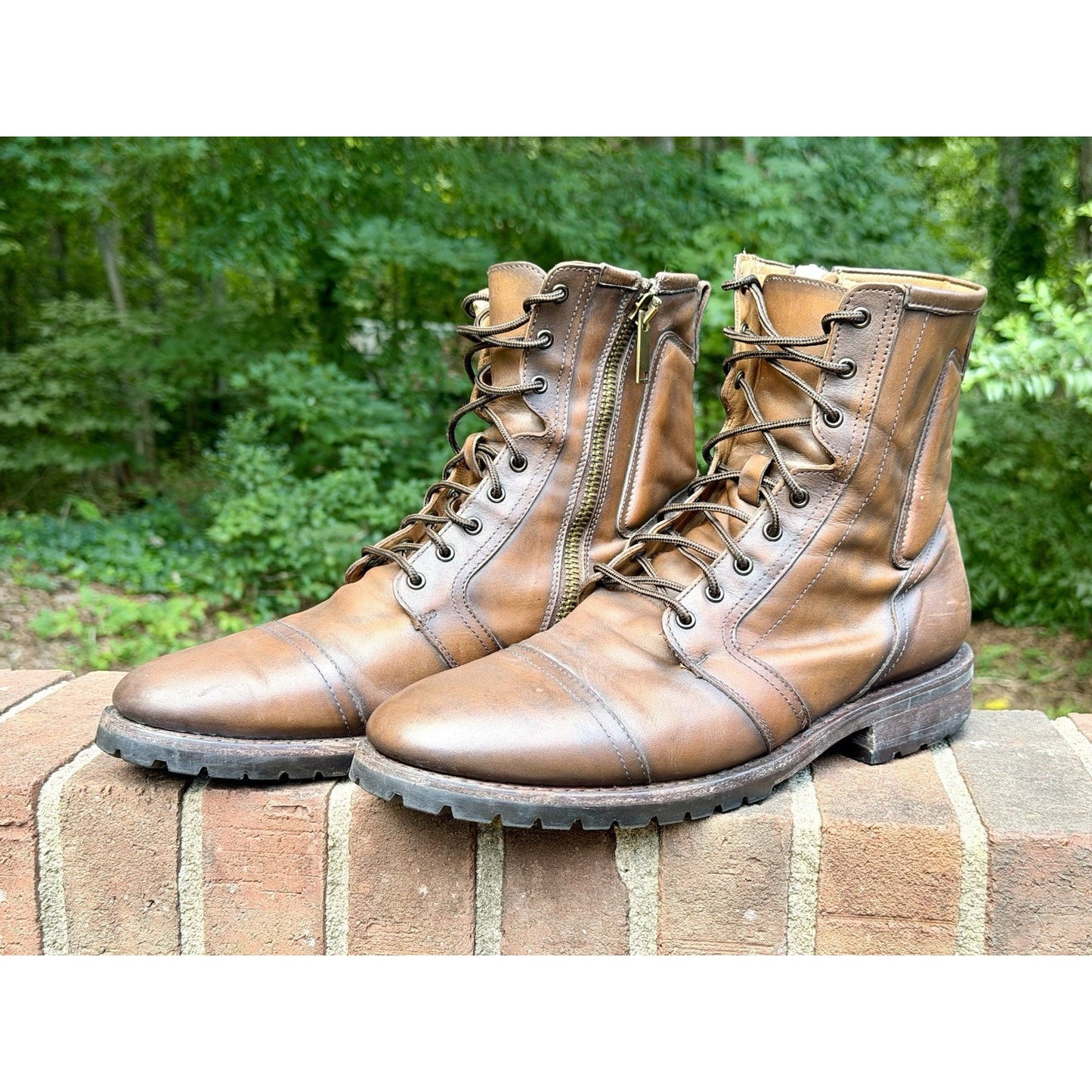 Thursday Boot Co Casa Moto Anejo Leather Zip Boots Men’s 12.5 House Of Friends