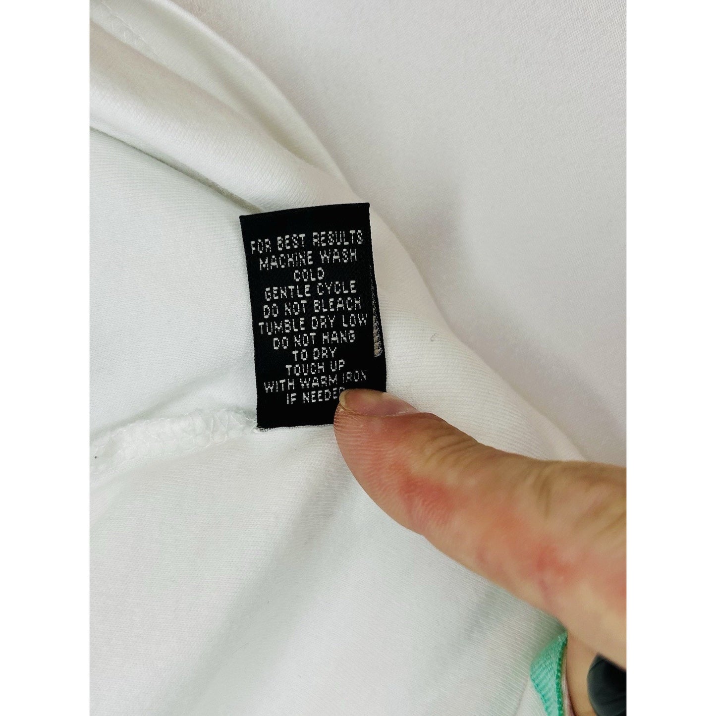 Alan Flusser Golf Shirt / White / Pearl Washed Cotton / Men’s L Large